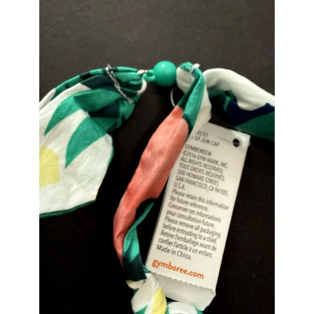 New Set Gymboree Necklace Bracelet Sunny Safari Island Floral Bead Chunky Gift